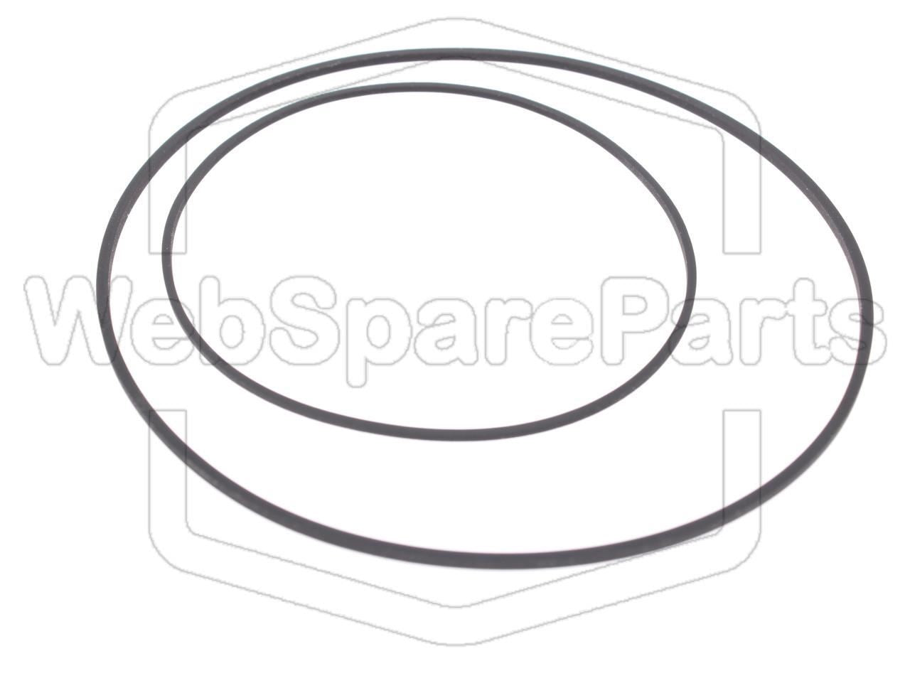 Riemen-Set Für Cassettendeck-KassettenDeck Panasonic SA-PM28