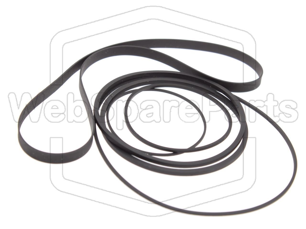 Riemen-Set Für Cassettendeck-KassettenDeck Pioneer CT-F650