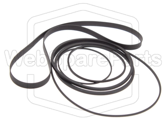 Riemen-Set Für Cassettendeck-KassettenDeck Pioneer CT-F650