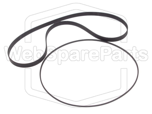 Riemen-Set Für Cassettendeck-KassettenDeck JVC KD-10