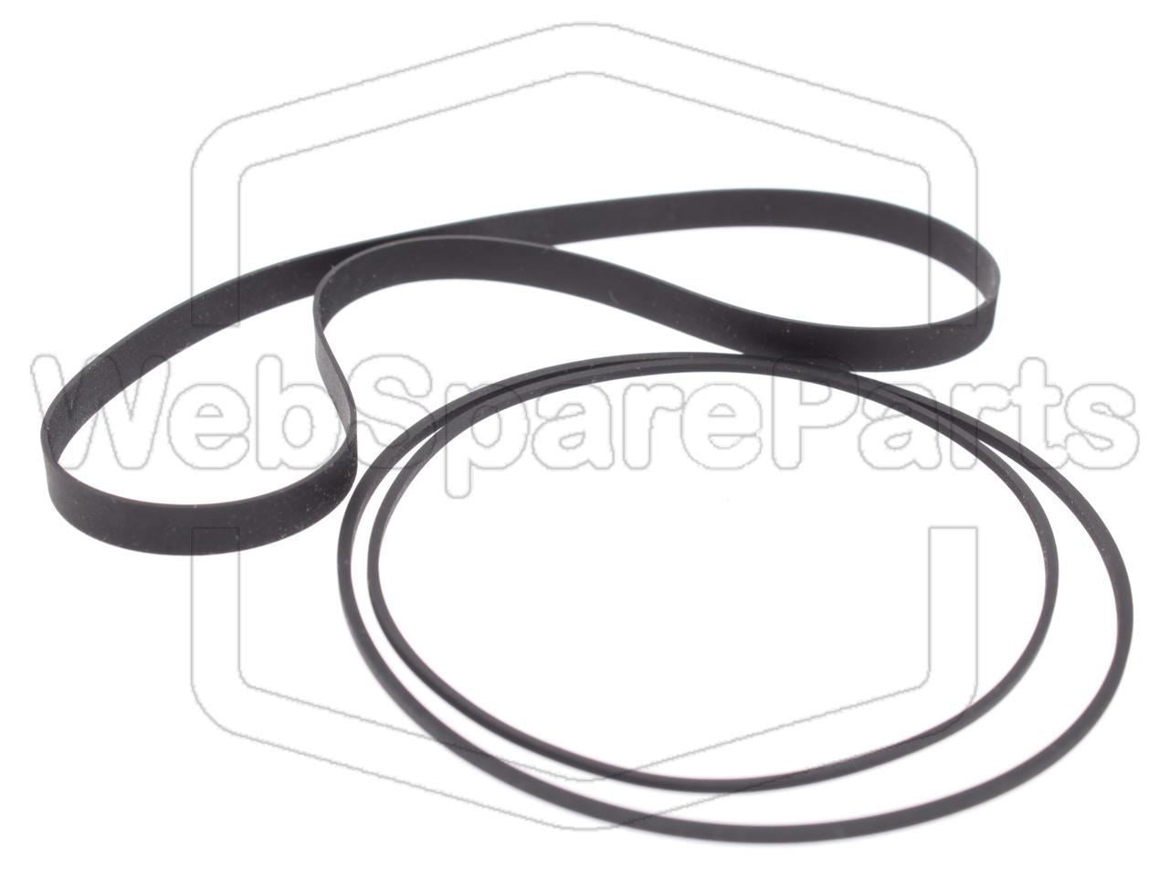 Riemenset für Tonbandgerät Akai GX-600D