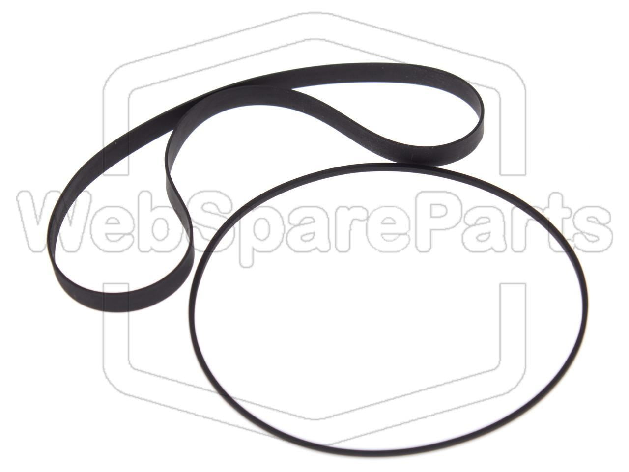 Riemenset für Tonbandgerät Akai GX-260D