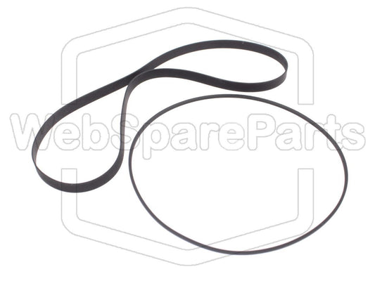 Riemen-Set Für Cassettendeck-KassettenDeck Akai CS-F9