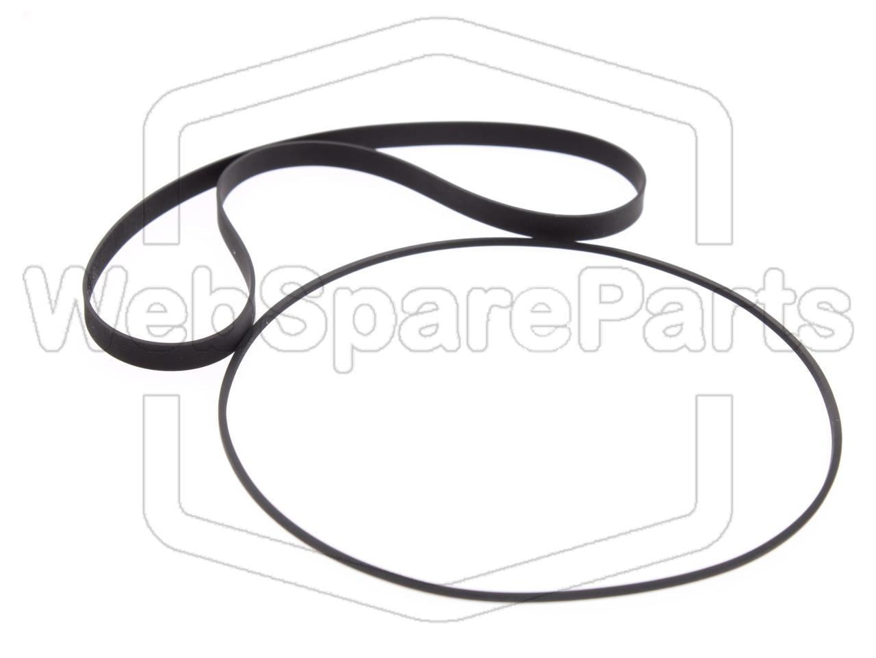 Riemen-Set Für Cassettendeck-KassettenDeck Sony TC-R303