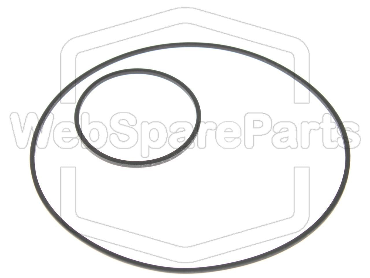 Riemen-Set für Pioneer KEH-5401 RDS Kassetten-Autoradio