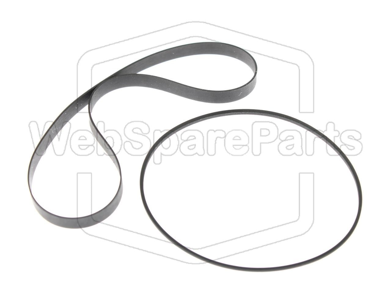 Riemen-Set für Philips FW17 Kassettendeck