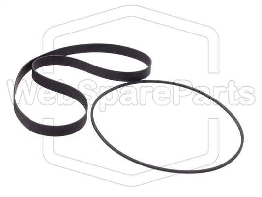 Riemen-Set Für Cassettendeck-KassettenDeck Akai GX-F44R