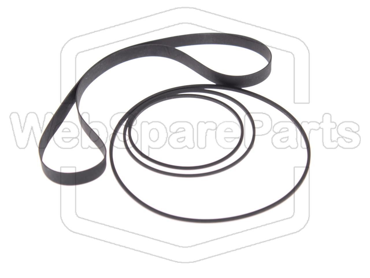 Riemen-Set Für Stereo-Kassettendeck Kenwood KX-1060