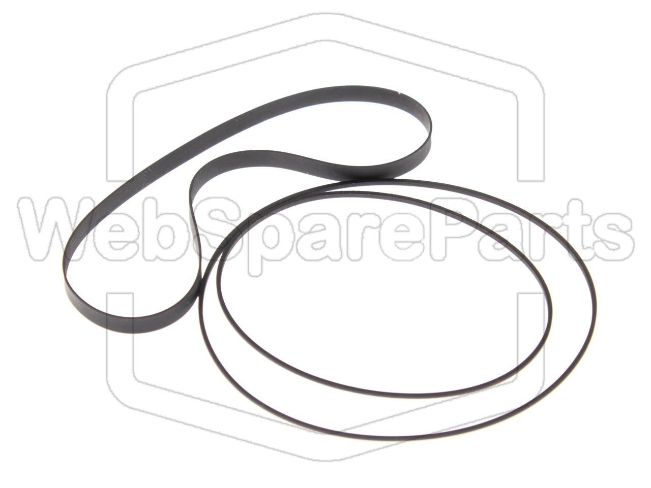 Riemen-Set für Stereo-Kassettendeck Yamaha TC-520/B