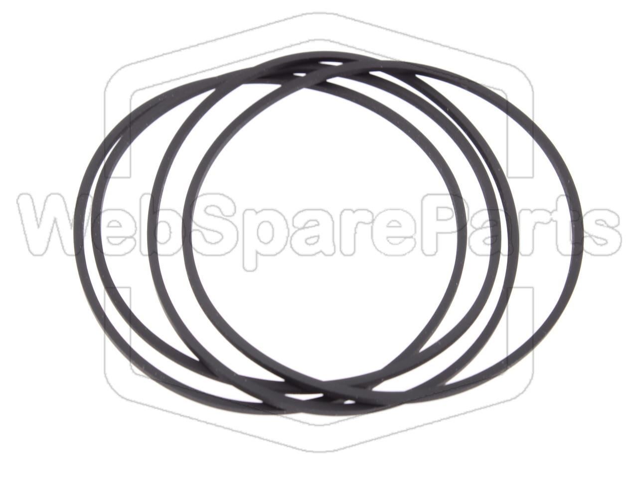 Riemen-Set Für Cassettendeck-KassettenDeck Akai AC-300