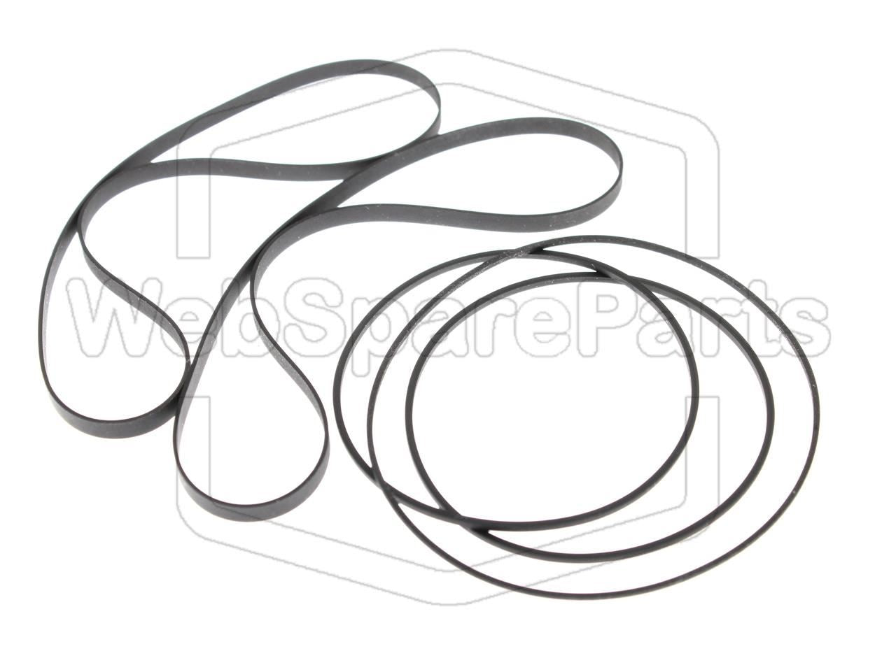 Riemen-Set für Marantz 74 SD415 Doppel-Kassettendeck