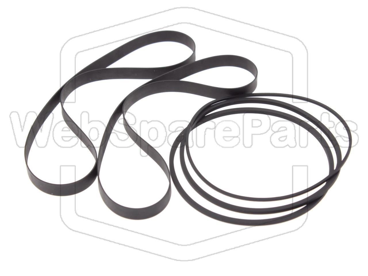Riemen-Set Für Cassettendeck-KassettenDeck JVC PC-W333