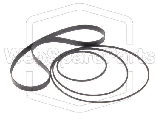 Riemen-Set Für Cassettendeck-KassettenDeck Für Rotel RD-550