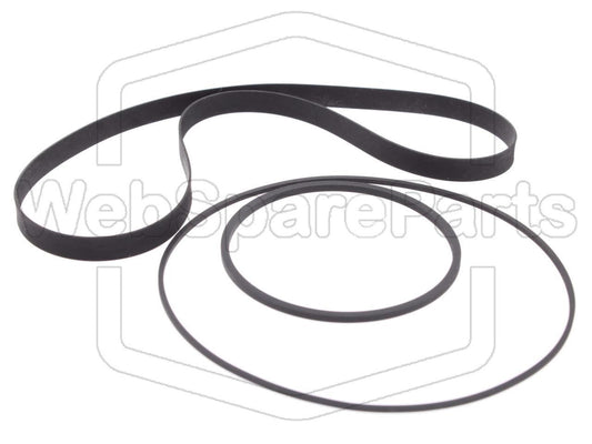 Riemen-Set Für Cassettendeck-KassettenDeck Akai GX-M30