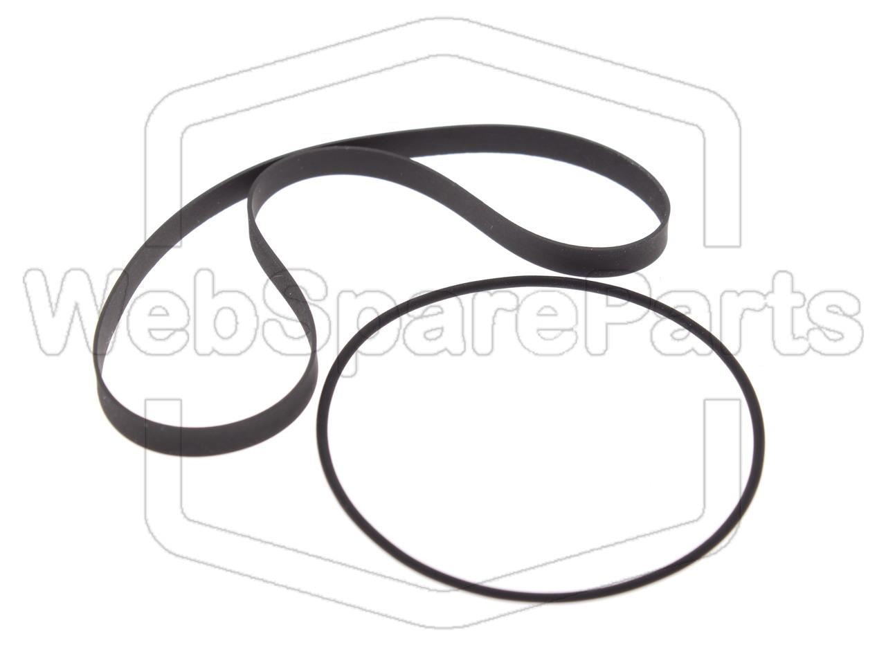 Riemen-Set Für Cassettendeck-KassettenDeck Panasonic RX-DS30