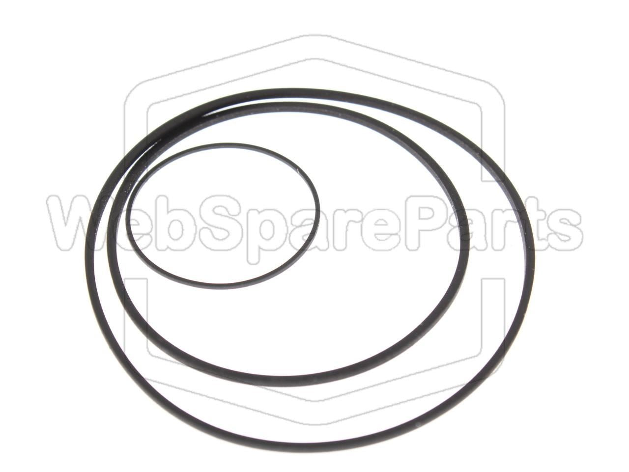 Riemen-Set für Sony TCM-600 Portable Cassette Player