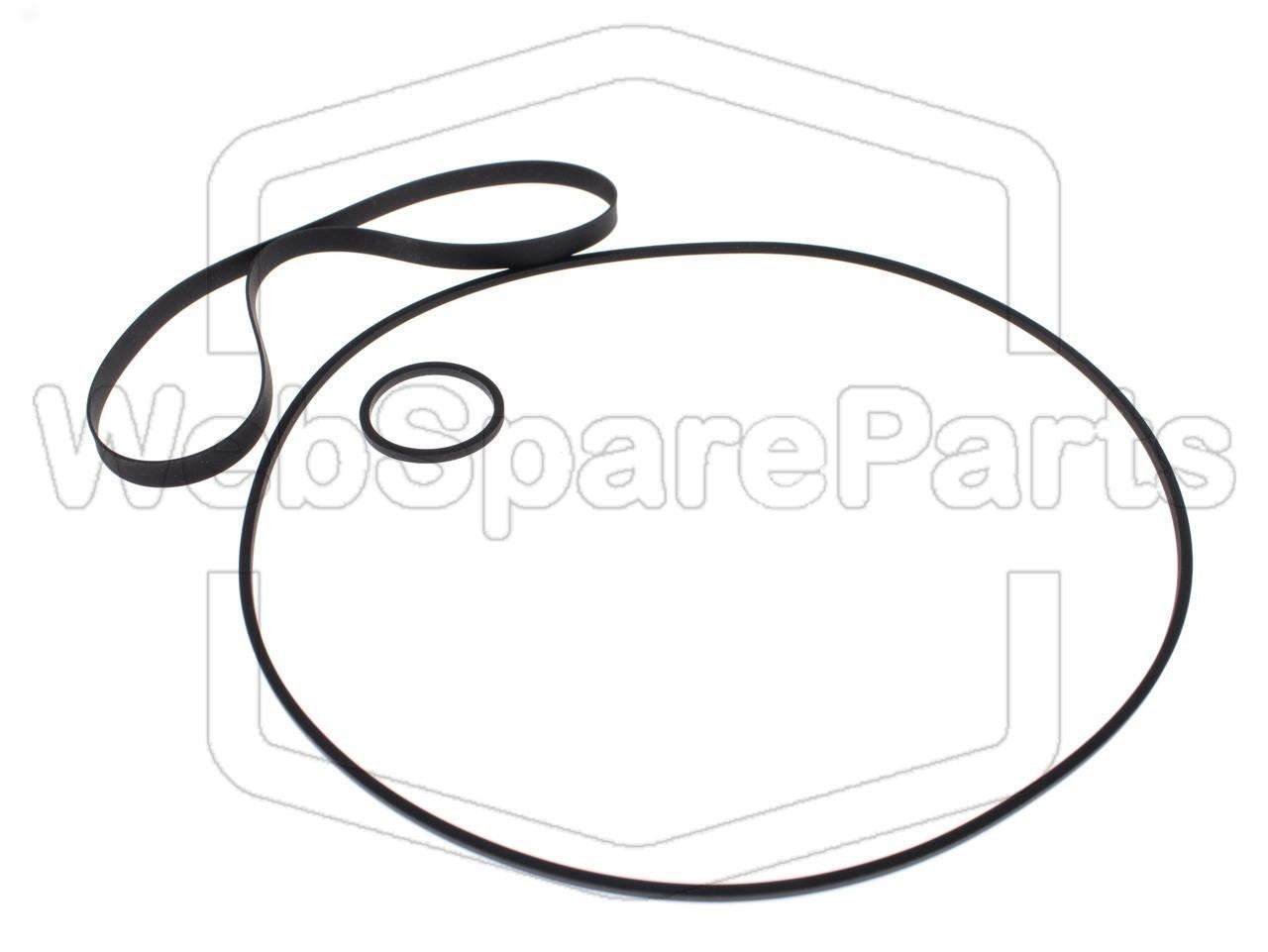 Riemenset für Videorekorder Schneider SVC-480 RC-P/P