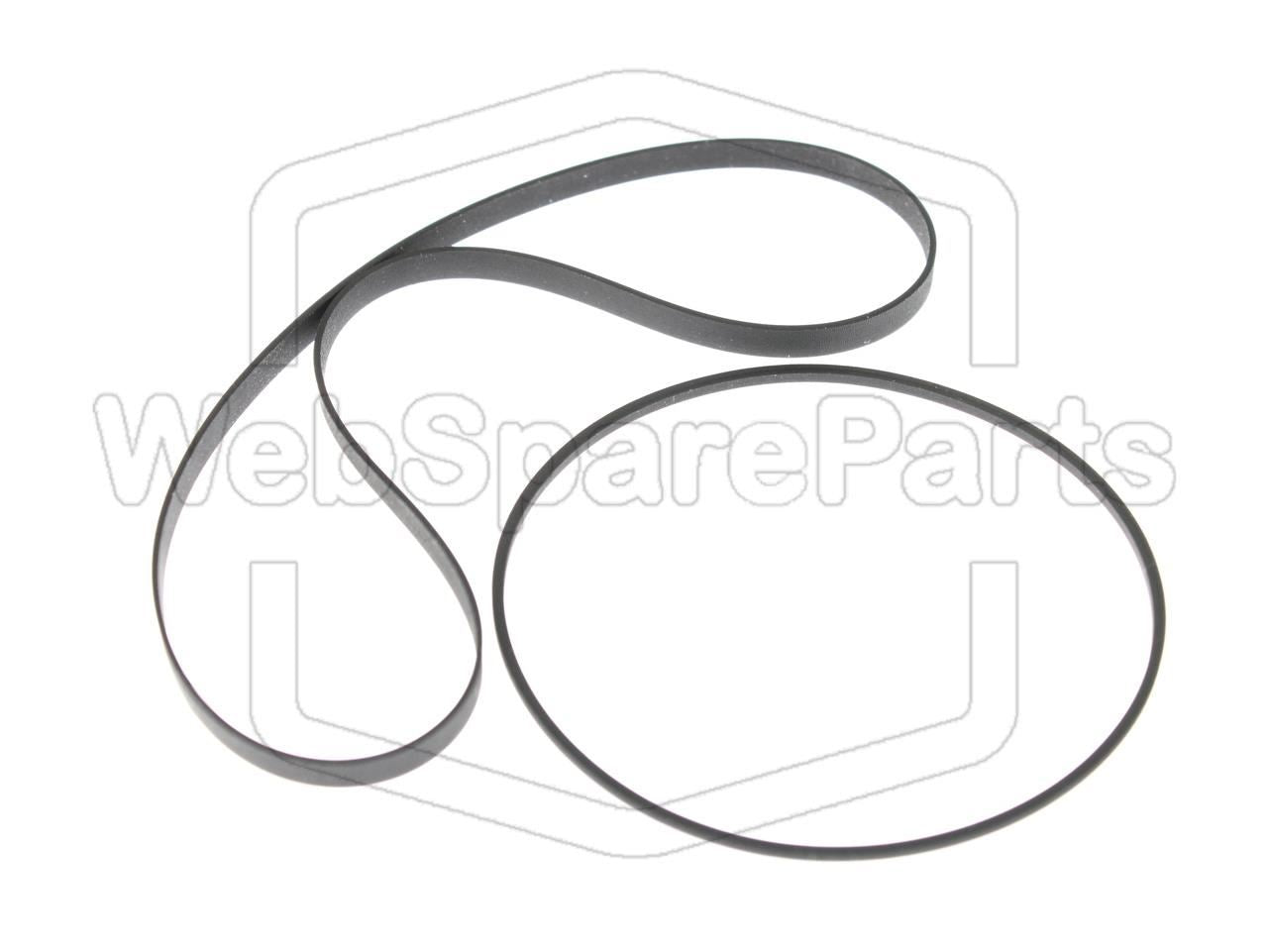 Riemen-Set für Philips FC920 Kassettendeck