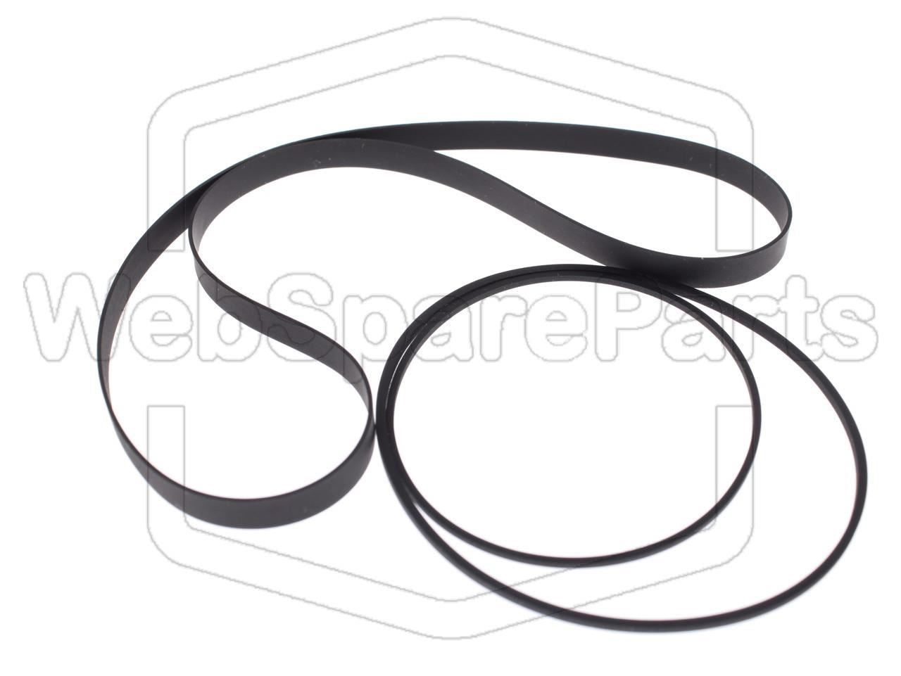 Riemenset für Kassettendeck Bang & Olufsen Beocord 1101