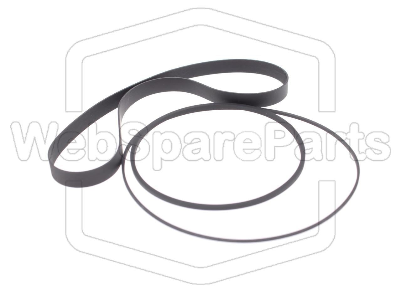 Riemen-Set Für Cassettendeck-KassettenDeck Harman Kardon TD-192