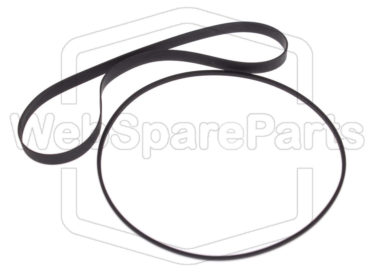 Riemen-Set Für Cassettendeck-KassettenDeck Optimus SCT 88