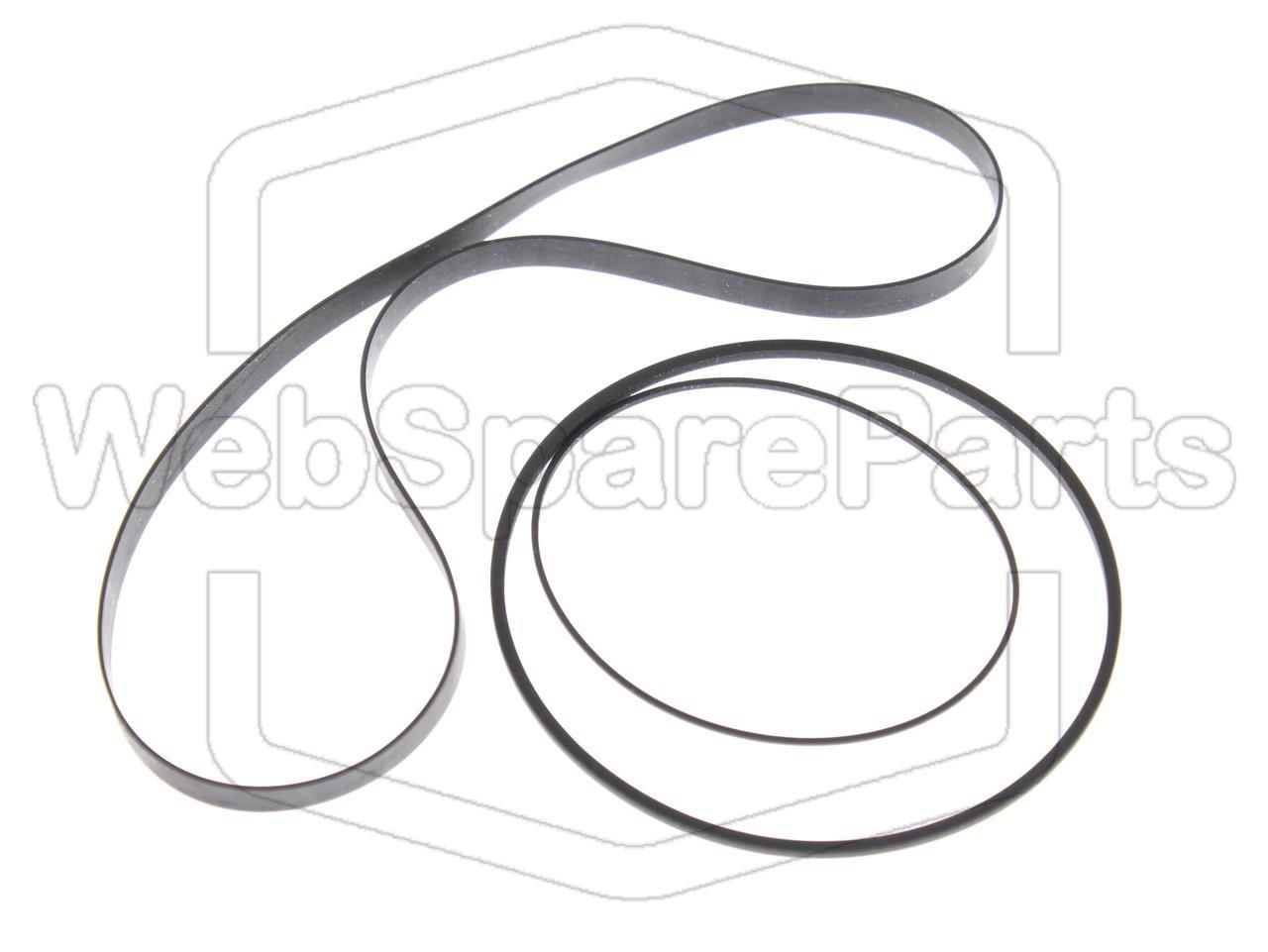 Riemen-Set Für Cassettendeck-KassettenDeck Sharp RT-12