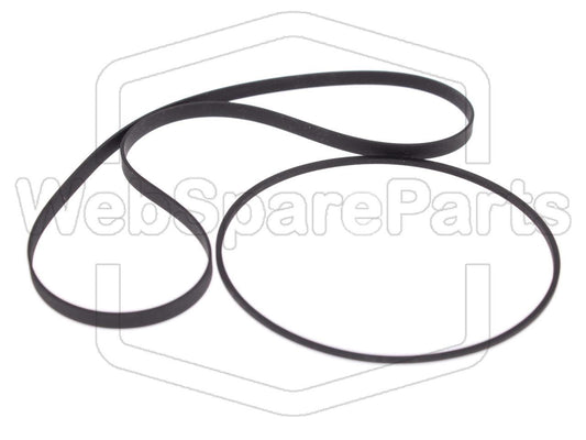 Riemen-Set Für Cassettendeck-KassettenDeck Harman Kardon CA-D5