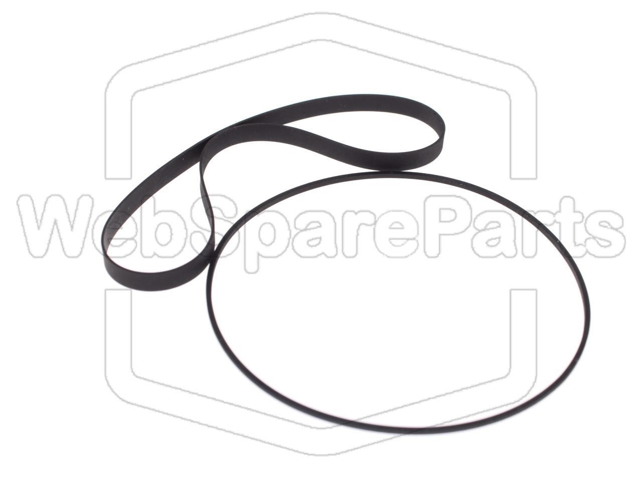 Riemen-Set Für Cassettendeck-KassettenDeck Sony TC-FX320