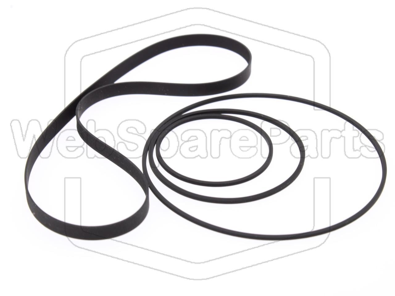Riemen-Set Für Cassettendeck-KassettenDeck Panasonic RS-380