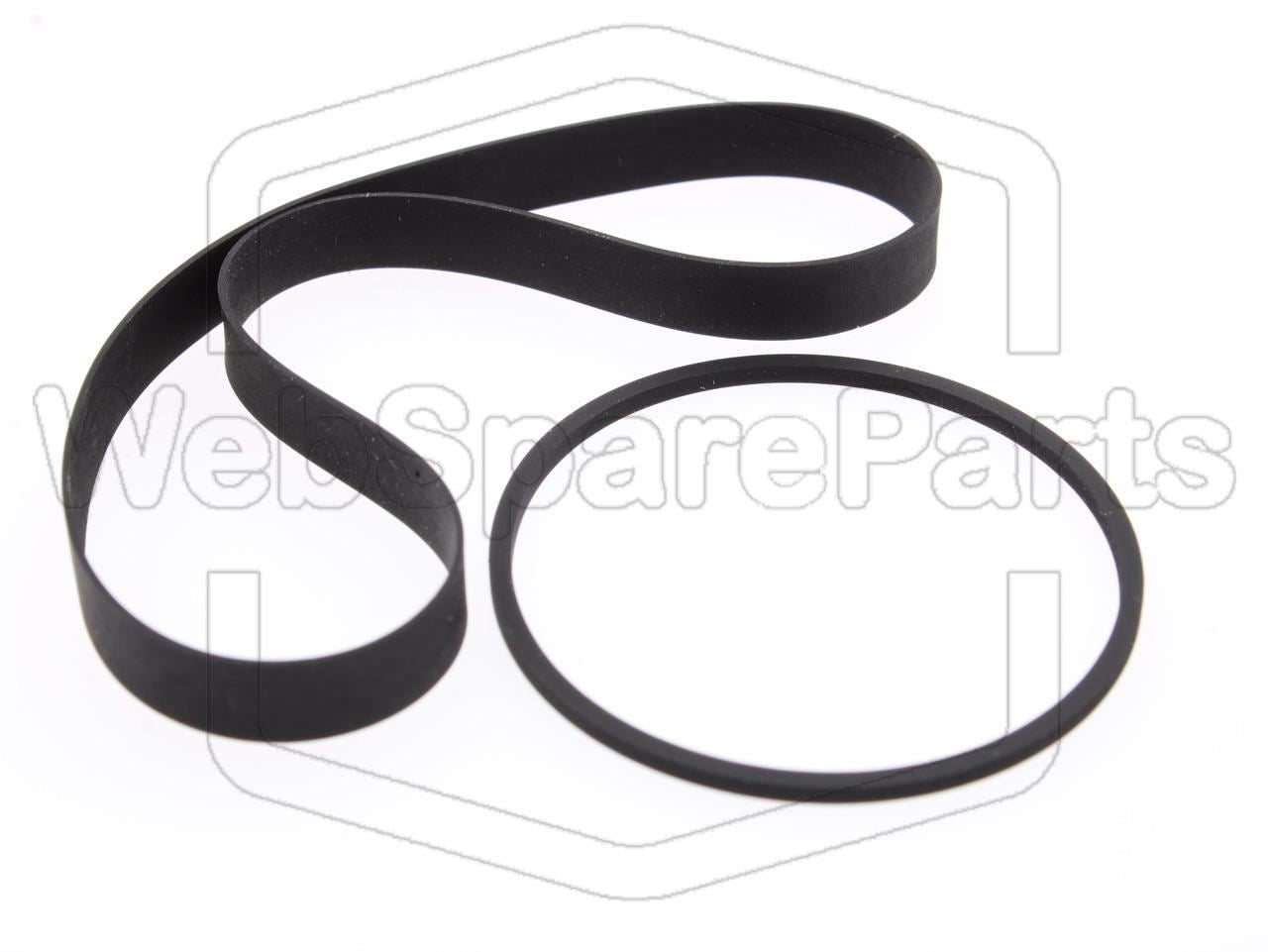 Riemen-Set Für KassettenDeck Akai GX-Z9100 (Akai & Diatone)