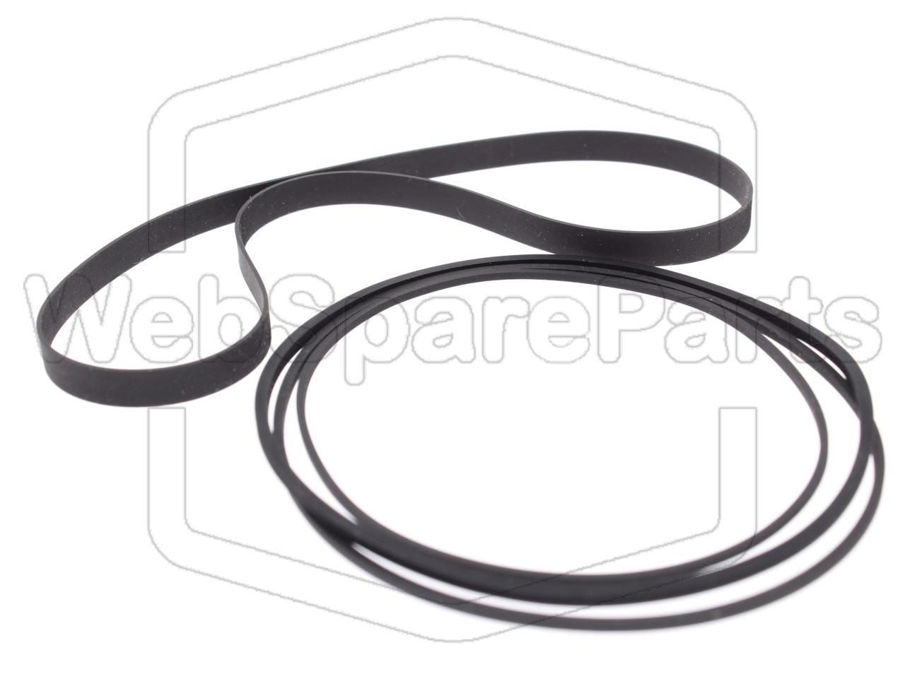 Riemen-Set Für Cassettendeck-KassettenDeck Sony TC-K6B