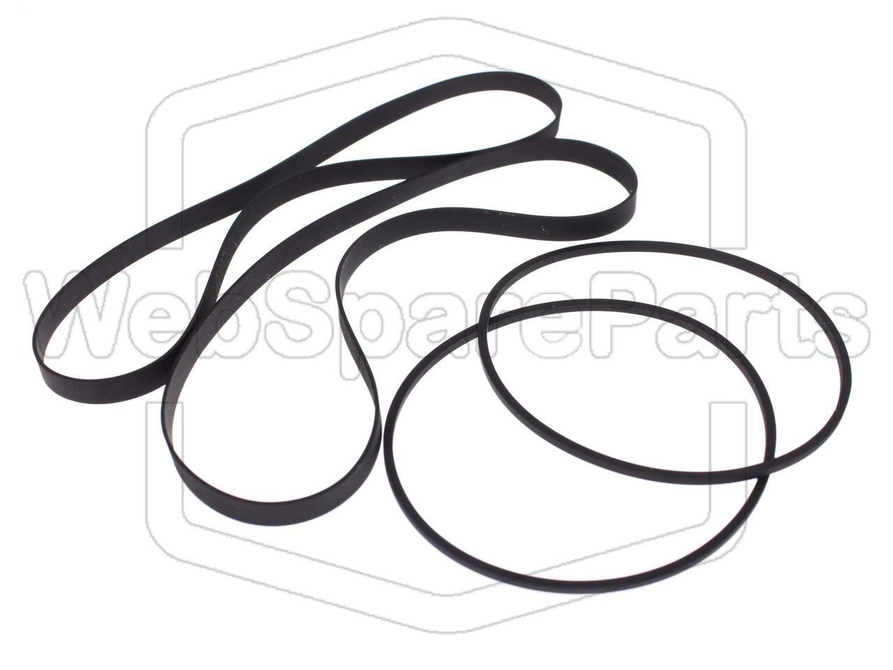 Riemen-Set Für Cassettendeck-KassettenDeck Akai AC-400