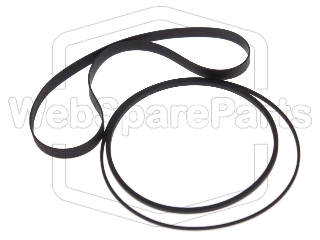 Riemen-Set Für Cassettendeck-KassettenDeck Technics RS-B18