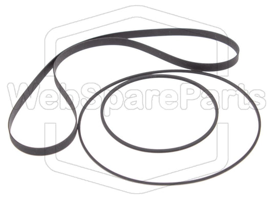 Riemen-Set Für Cassettendeck-KassettenDeck Akai CS-M4
