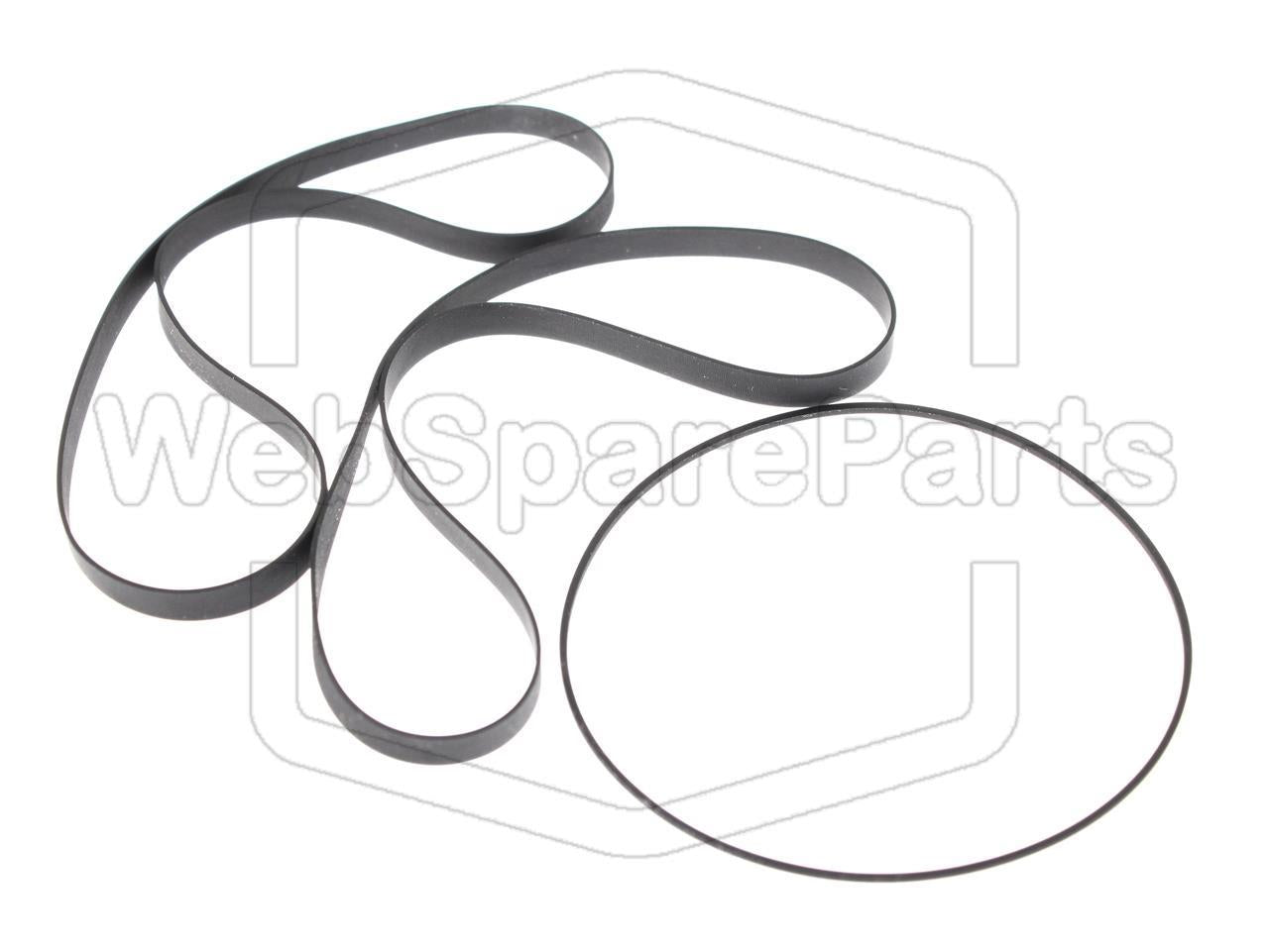 Riemen-Set für Pioneer CT-V70 Doppel-Kassettendeck