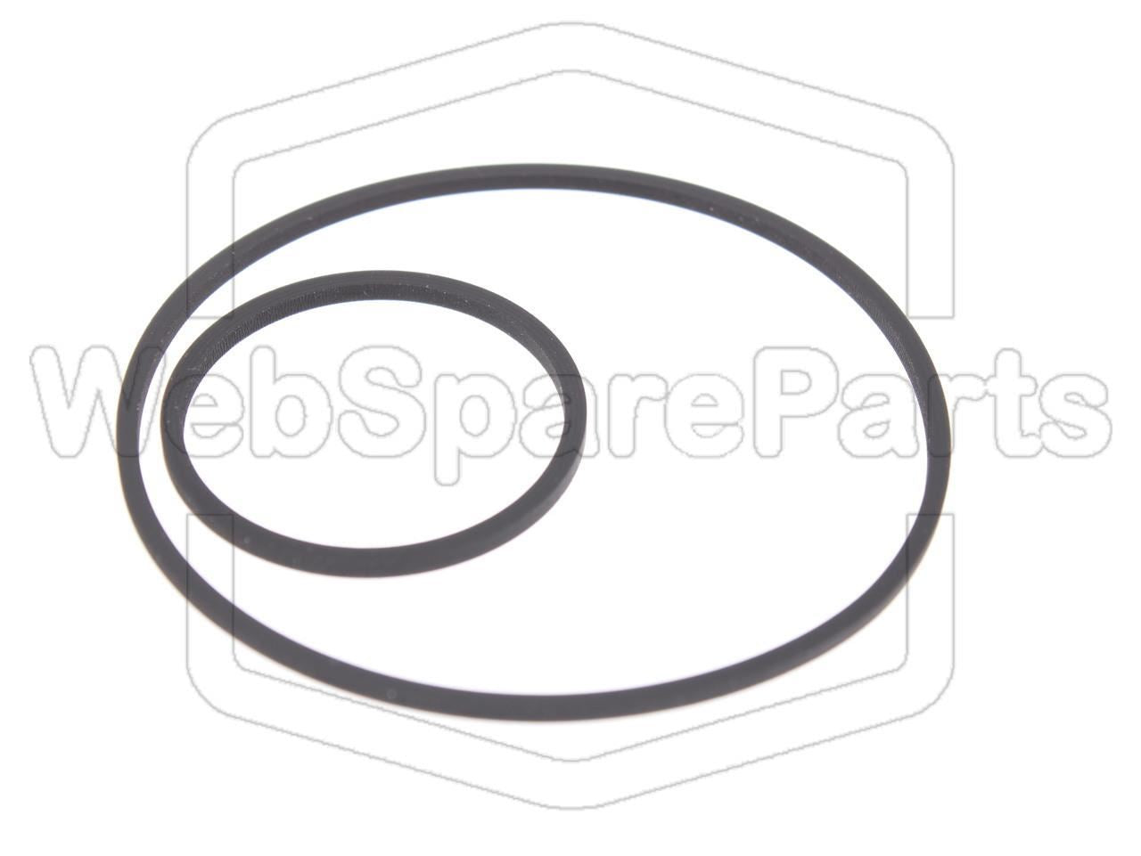 Riemen-Set Für Cassettendeck-KassettenDeck Atari 410 Program