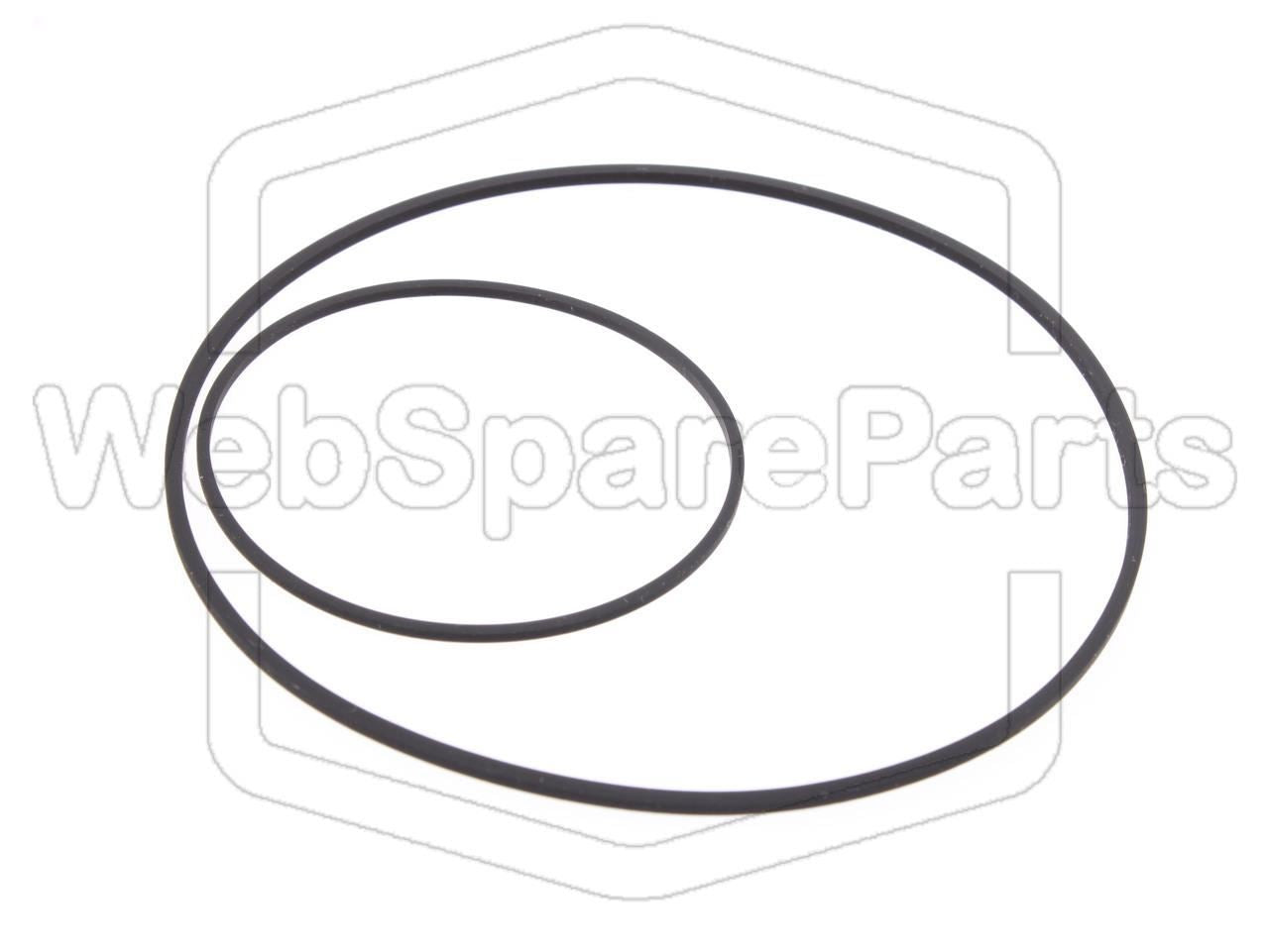 Riemen-Set Für Cassettendeck-KassettenDeck Panasonic SA-AK270