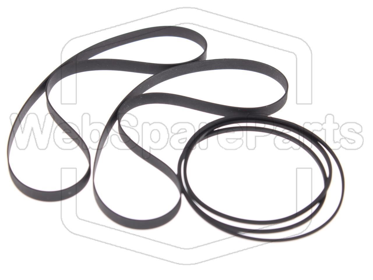 Riemen-Set Für Doppeltes Kassettendeck Kenwood X-7WS