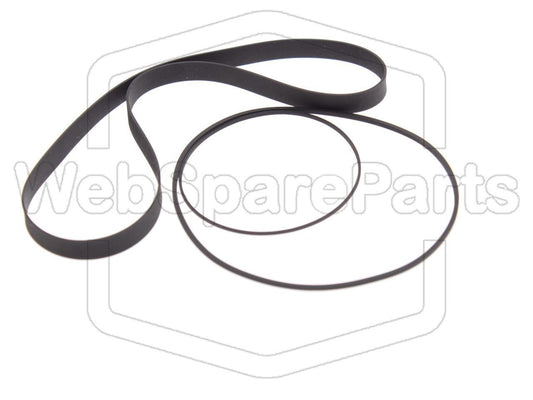 Riemen-Set Für Cassettendeck-KassettenDeck Pioneer CT-F8080