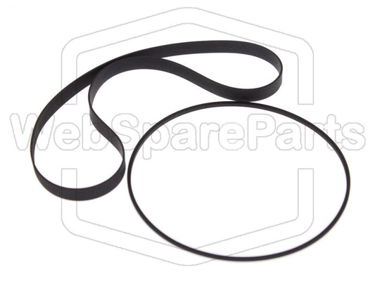 Riemen-Set Für Cassettendeck-KassettenDeck Luxman K-105