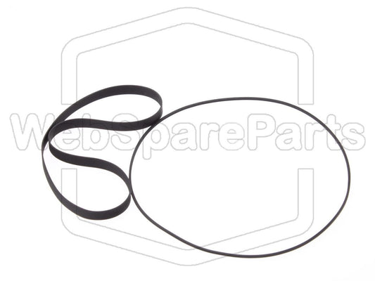 Riemen-Set Für Cassettendeck-KassettenDeck Akai GX-C760D