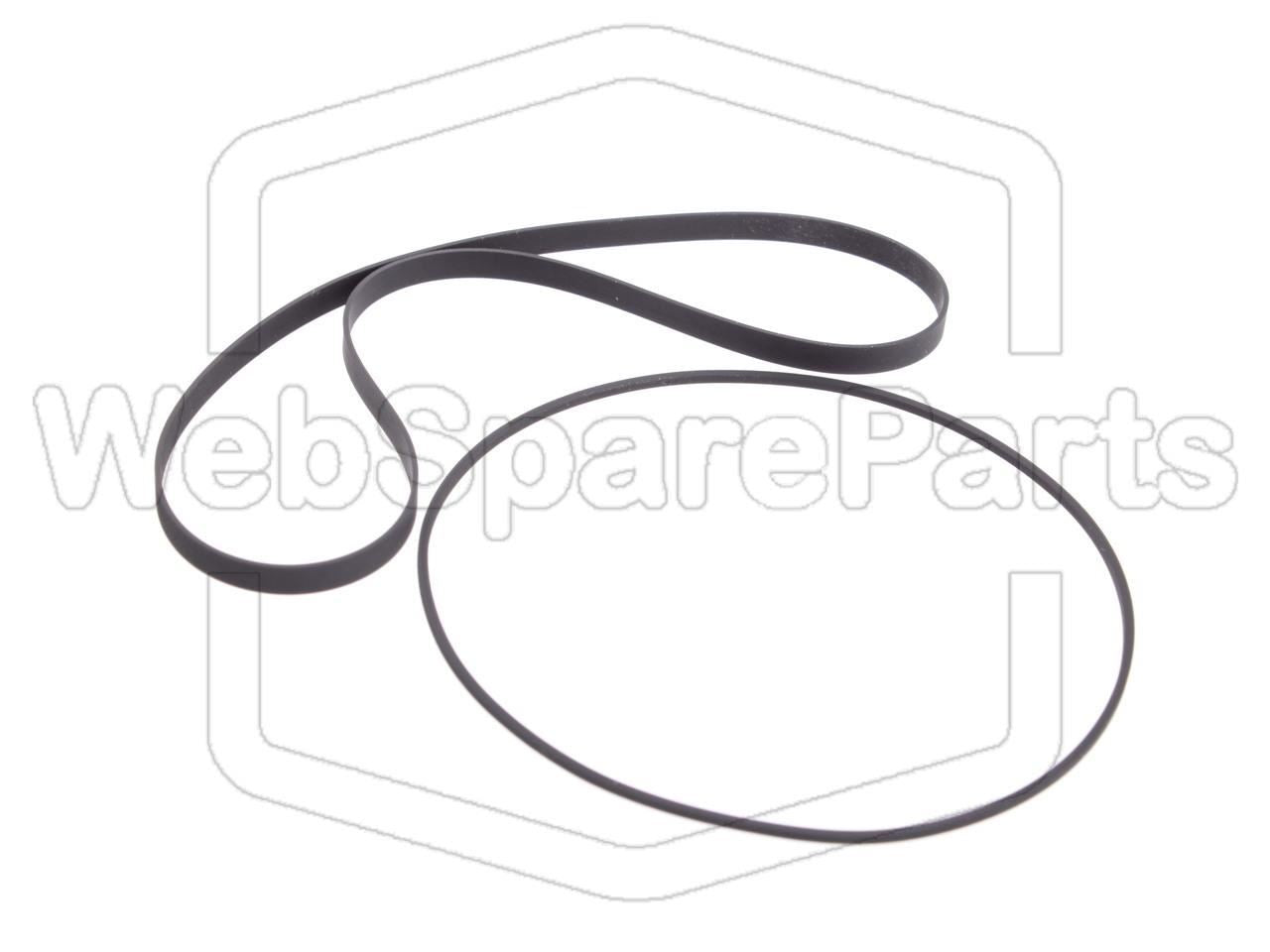 Riemen-Set Für Cassettendeck-KassettenDeck Panasonic RS-608D