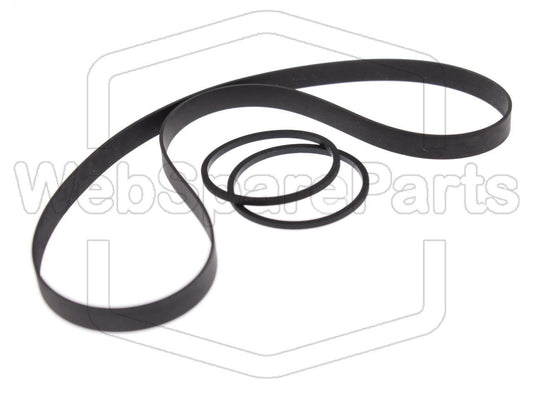 Riemen-Set Für Cassettendeck-KassettenDeck JVC DD-VR77