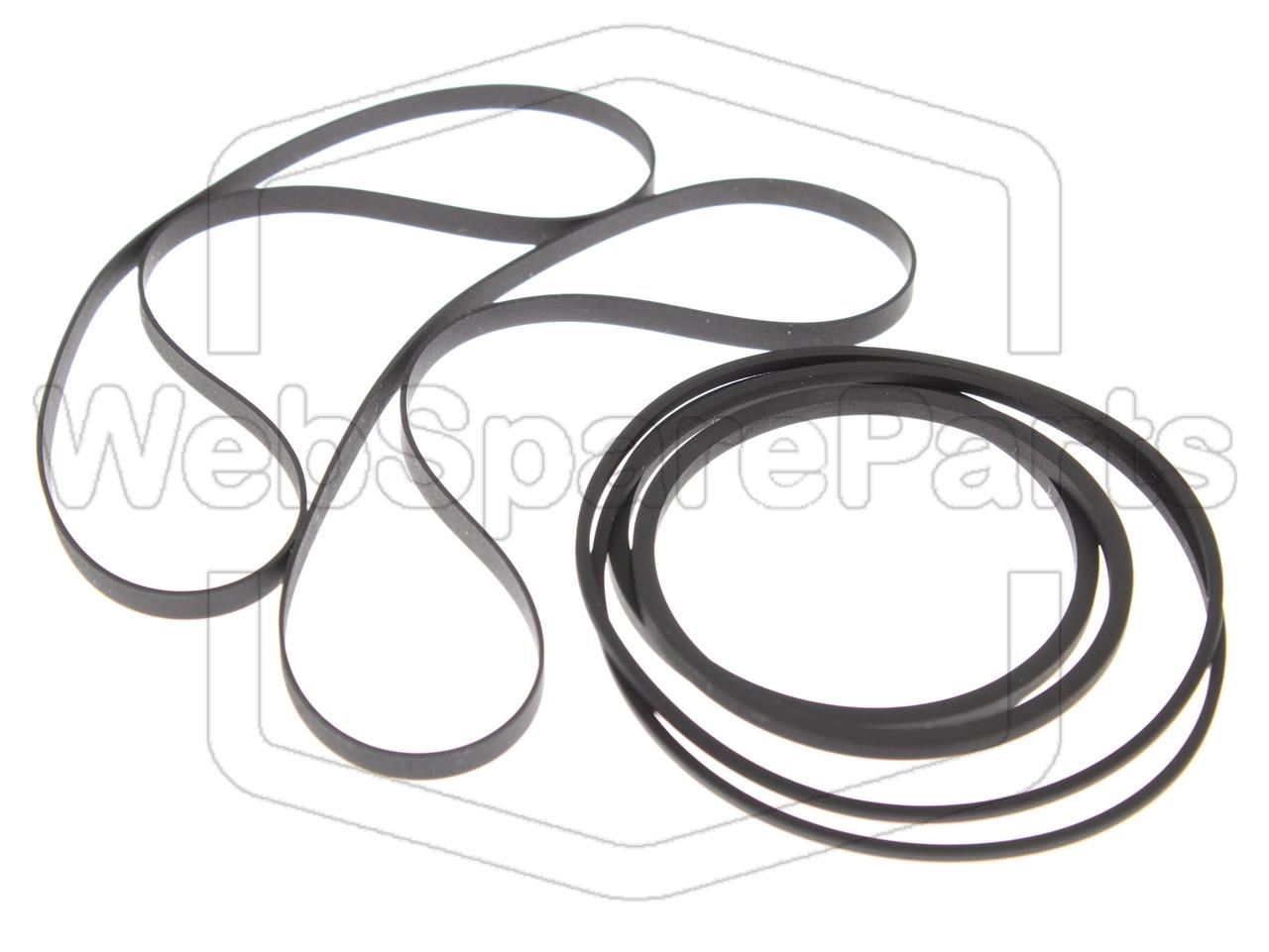 Riemen-Set für Doppel-Kassettendeck Pioneer T-WD5R