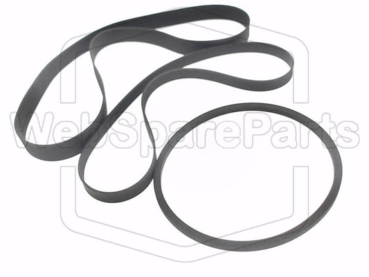 Riemen-Set Für Cassettendeck-KassettenDeck Pioneer CT-S610-G