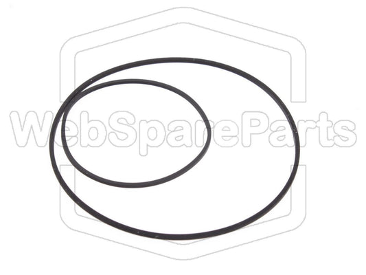 Riemen-Set Für Cassettendeck-KassettenDeck Akai GX-F90