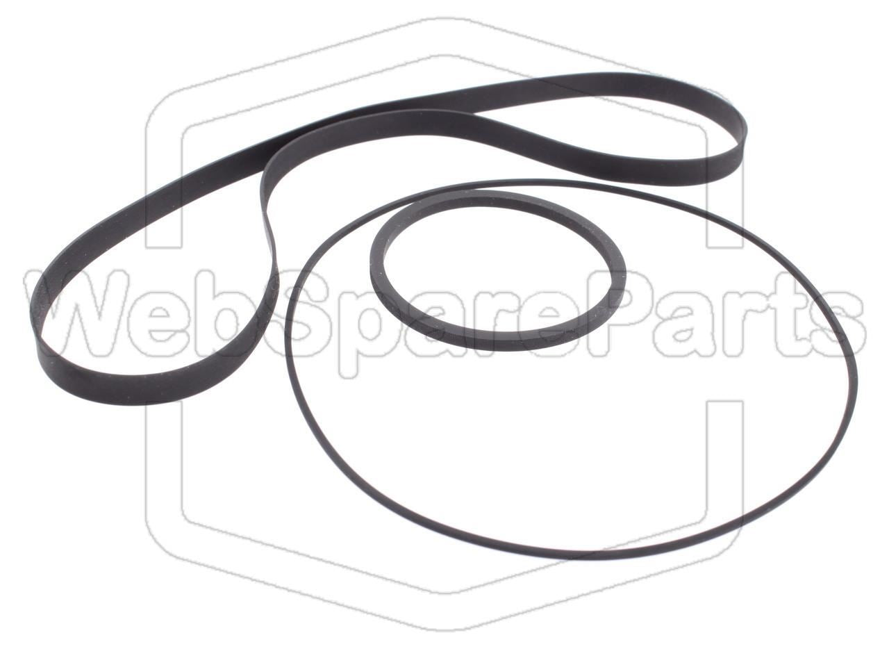 Riemen-Set Für Cassettendeck-KassettenDeck Akai GX-C310