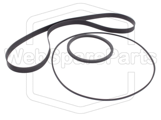 Riemen-Set Für Cassettendeck-KassettenDeck Akai GX-C310