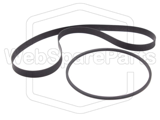 Riemen-Set Für Cassettendeck-KassettenDeck Marantz PMD-350