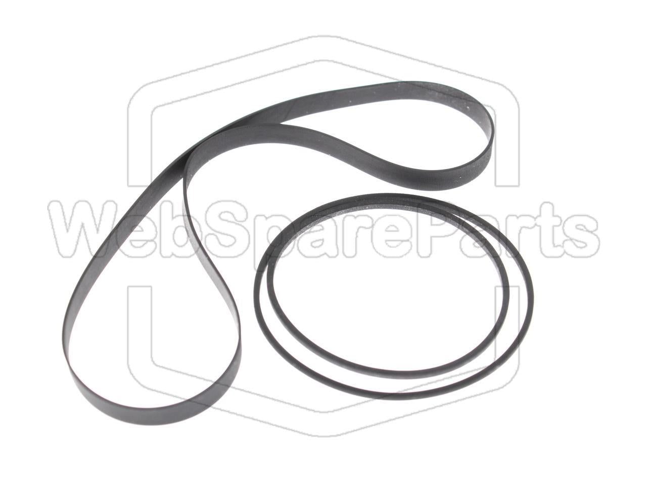 Riemen-Set für Pioneer CT-F1050 Stereo-Kassettendeck